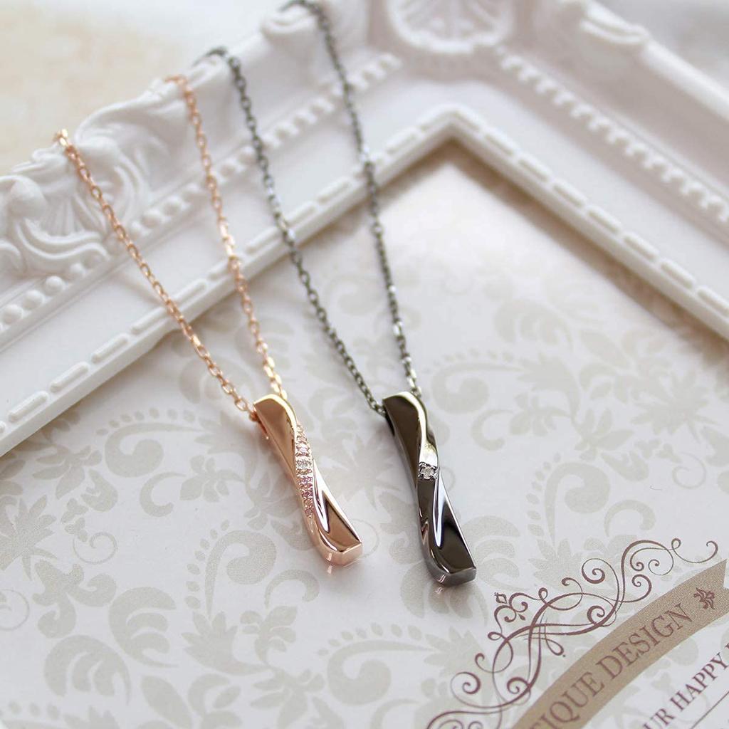 THE KISS Серебряный набор парных ожерелий для мужчин и упаковочная коробка для парных ожерелий [The Kiss] 2, Женщины, Пары, Сочетание, Мужское, Женское, Рождество,