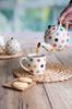 Чайник London Pottery Farmhouse, IvoryDot, 2 чашки