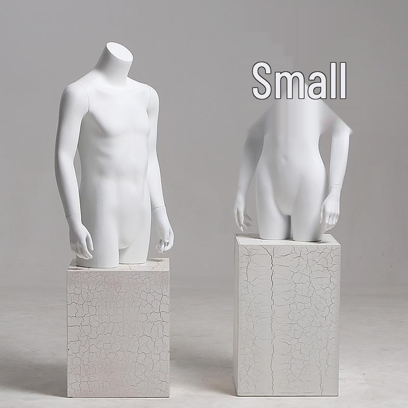 Унисекс манекен половины тела без головы для демонстрации нижнего белья