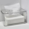 Transparent Tissue  Design Tissue Box Holder For Toilet Home Office Towel Napkin Paper Dispenser Tissue Holder
