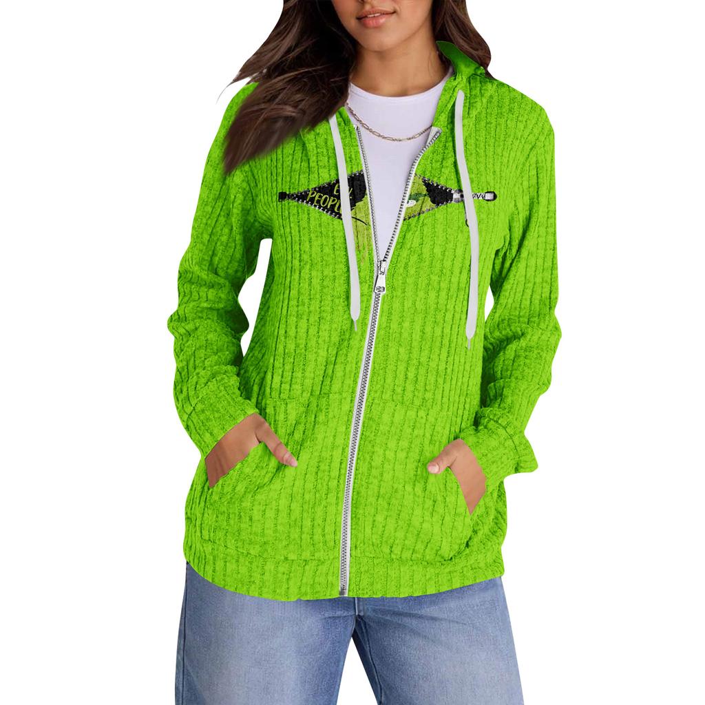 Hoodies For Women Trendy Tops Casual Fall Fashion Long Sleeve Sweatshirt With Pockets Pullover Lightweight