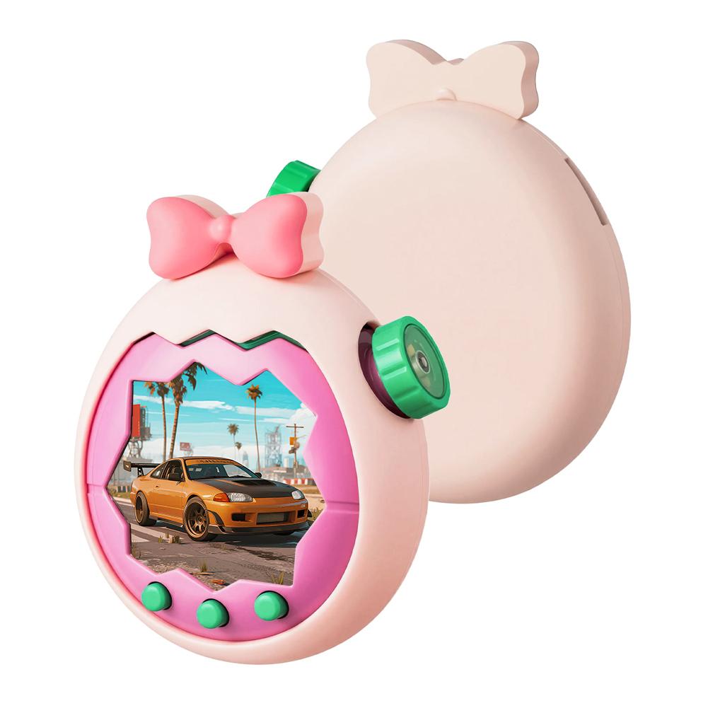 Для Tamagotchi Paradise Funland Защитный чехол Силиконовый Противоударный Милый Декор в виде бантика Сменная оболочка для игрового контроллера