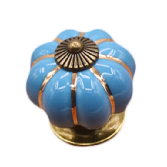 Ретро керамический тыквенный шкаф, дверной ящик, комод, ручка-ручка