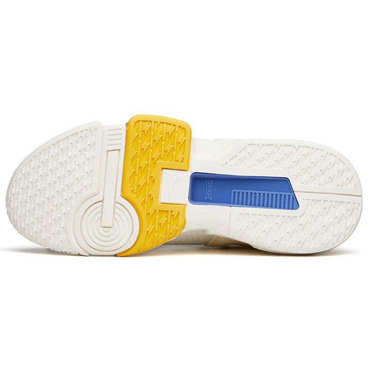 Anta Легкие кроссовки Crazy 2 Fabric TPU износостойкие дышащие низкие баскетбольные кроссовки мужские белые фиолетовые 112141640S-4