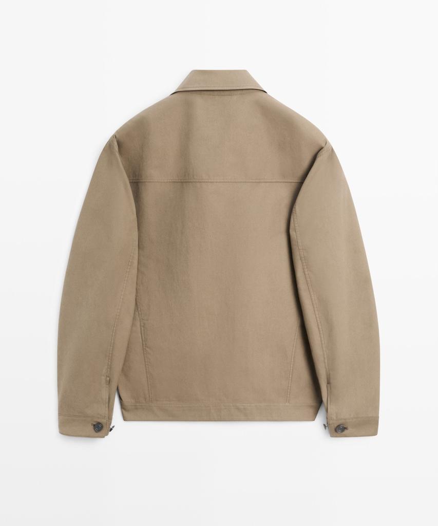 Massimo Dutti Double Pocket Trucker Style Jacket