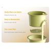Waterproof Hanging Sink Drain Basket Openable Detachable Bottom Kitchen Food Residue Filter Strainer
