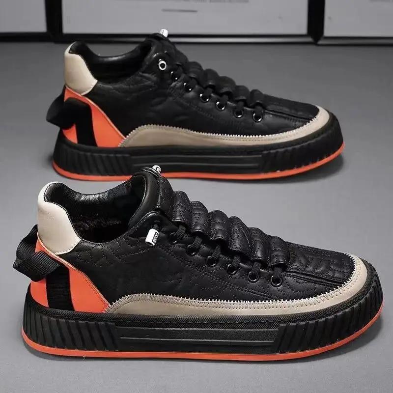 2024 New Sport Casual Men Shoes Fashion Design Sneakers Man Platform Comfortable Men Sport Shoes Sneakers Flat Zapatos De Hombre