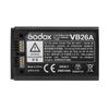 Godox VB26 литий-ионный аккумулятор постоянного тока 7,2 В 2600 мАч 18,72 Втч сменный аккумулятор для Godox V1S V1C V1N V1F V1O