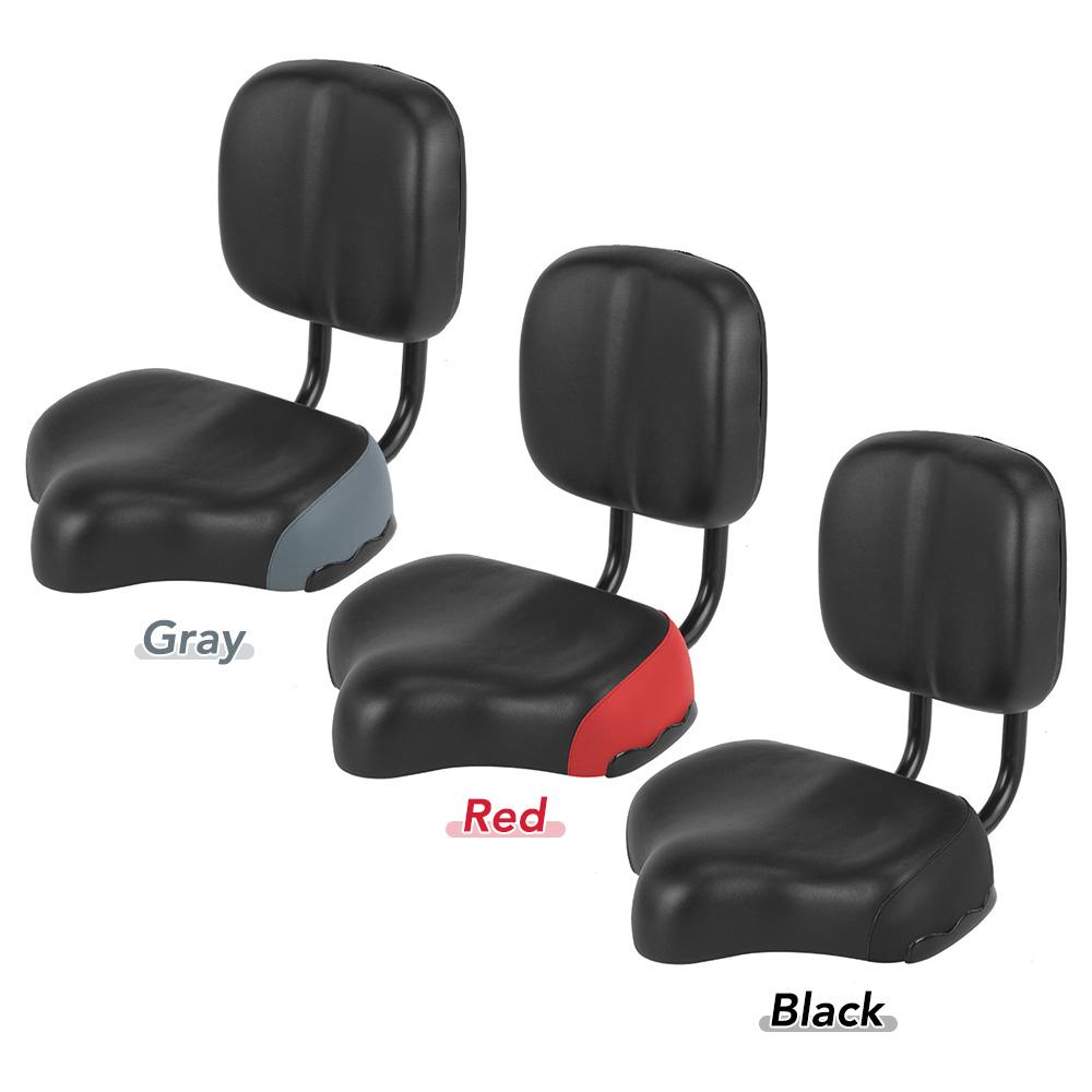 Удобные велосипедные сиденья для мужчин/женщин Широкое велосипедное сиденье со спинкой Сиденье для велотренажера Спиннинговые велосипеды Электрические велосипеды Трехколесный велосипед