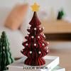 Бумажная сотовая рождественская елка 3D Дед Мороз сотовый шар настольное украшение для рождественской вечеринки настольные украшения
