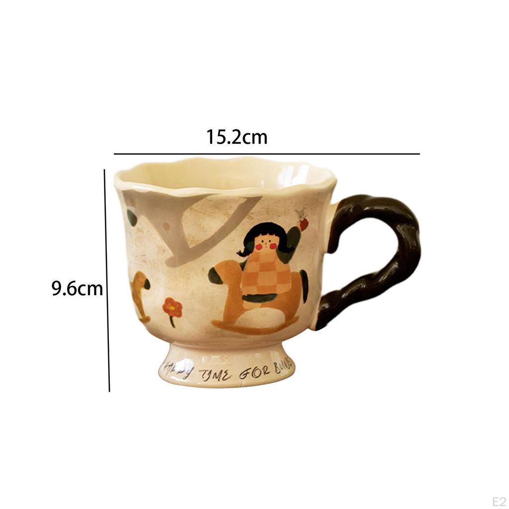 Керамическая кофейная кружка, чашка для завтрака, чая для офиса, магазина, свадебной кухни