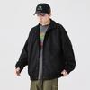 Весенне-осенняя куртка с лацканами, мужская повседневная японская ретро-свободная ветрозащитная рабочая куртка, модная мужская одежда