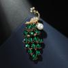 Pearl Peacock Brooches For Women Clothing Coat Party Accessories Gifts