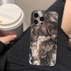 Акварельная Картина Мраморная Крышка Чехол для Телефона Для iphone Apple 17 AIR 16E 16 15 14 13 12 11 Pro XR Max 8 7 Plus ТПУ Чехол Оболочка