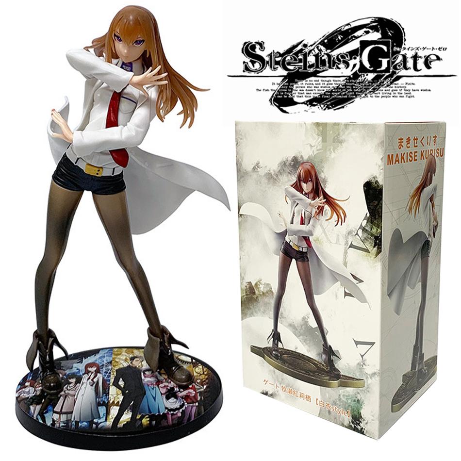 21 см В наличии Steins Gate - Макасе Хонри(Аниме-версия) Фигурка Экшен-фигурка ПВХ Коллекционная модель Фигурка Дисплей Аниме Мерч