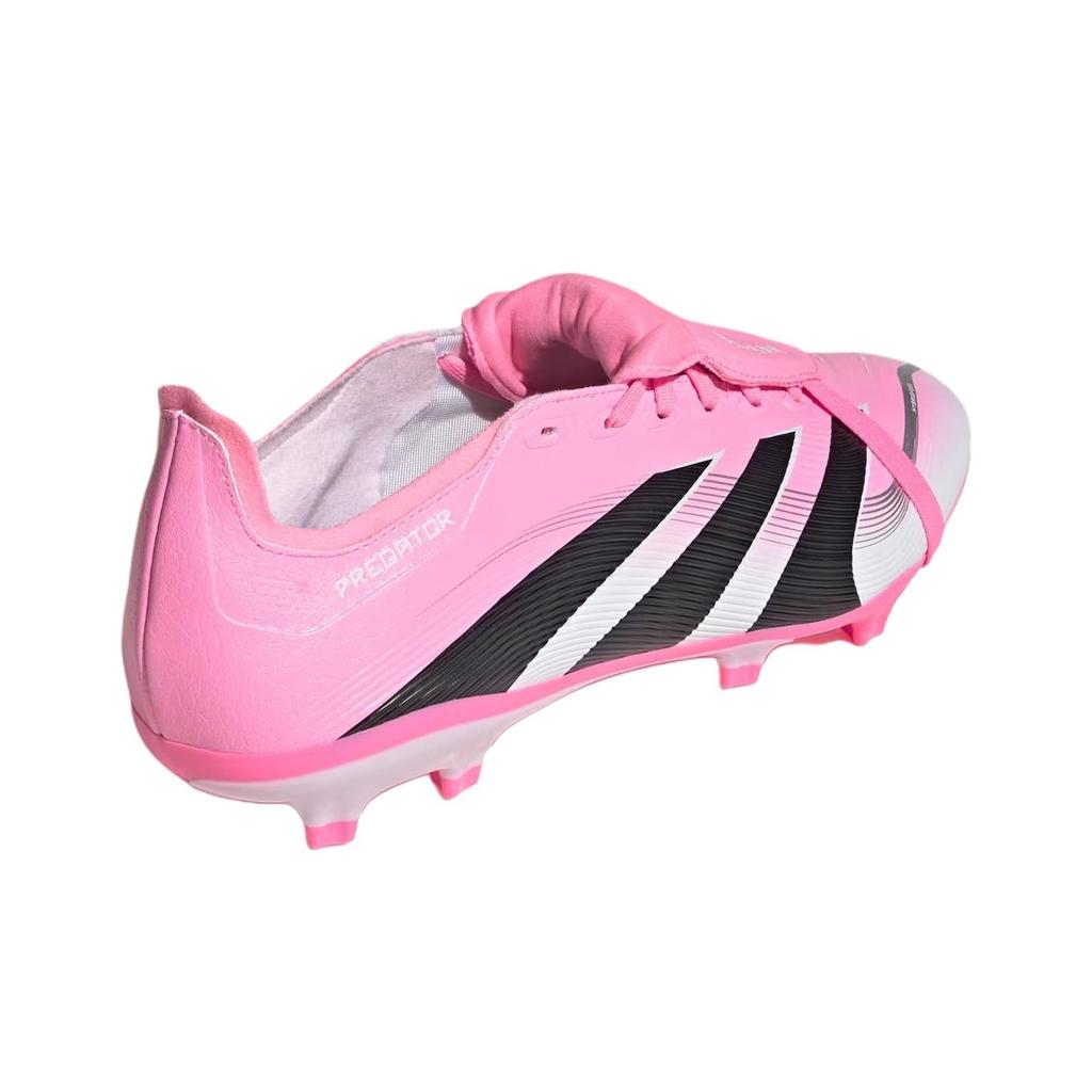 Дэвид Бекхэм x adidas Predator League Отворачивающийся язычок FG MG Кроссовки Унисекс Майами Розовый Луч-розовый Основной черный JI1113