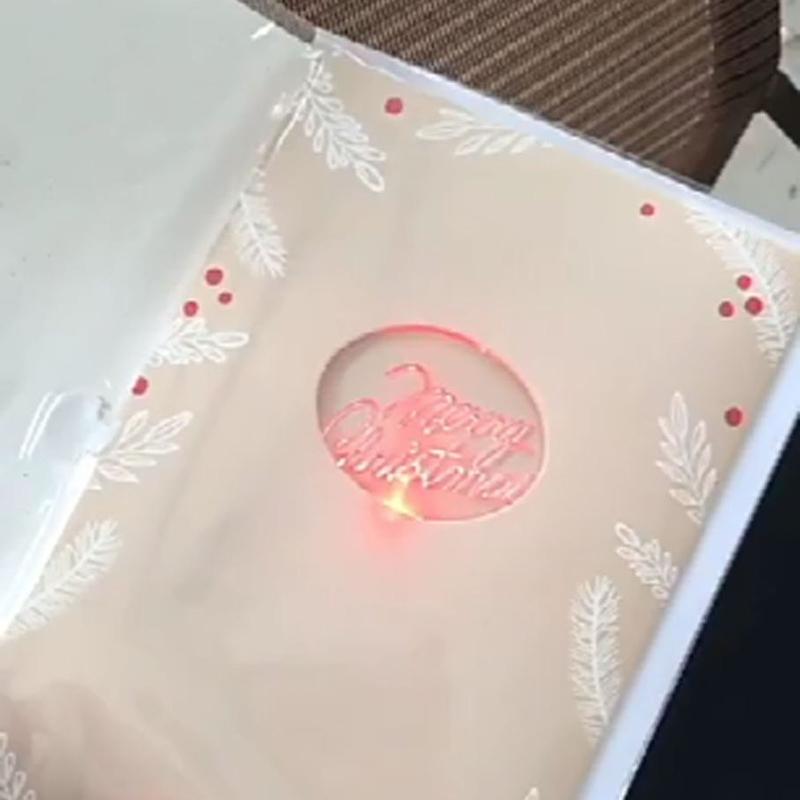 Веселая рождественская поздравительная открытка с музыкой 5 шт./компл. Санта-Клаус, снеговик, лось, открытка для рождественского фестиваля, приглашение на вечеринку, благословение