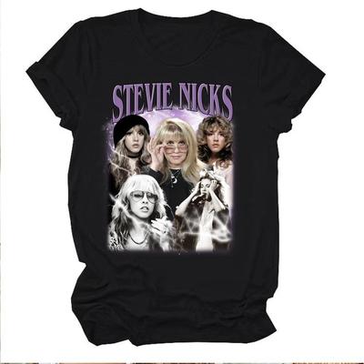 Ретро Футболки Stevie Nicks Бутлеги Футболка Stevie Nicks Легенда Унисекс Футболка