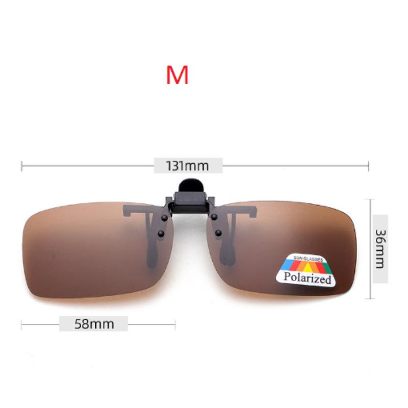 4 цвета, серые линзы, поляризационные солнцезащитные очки с откидной клипсой, UV 380, очки ночного видения для вождения, рыбалки, зажимы