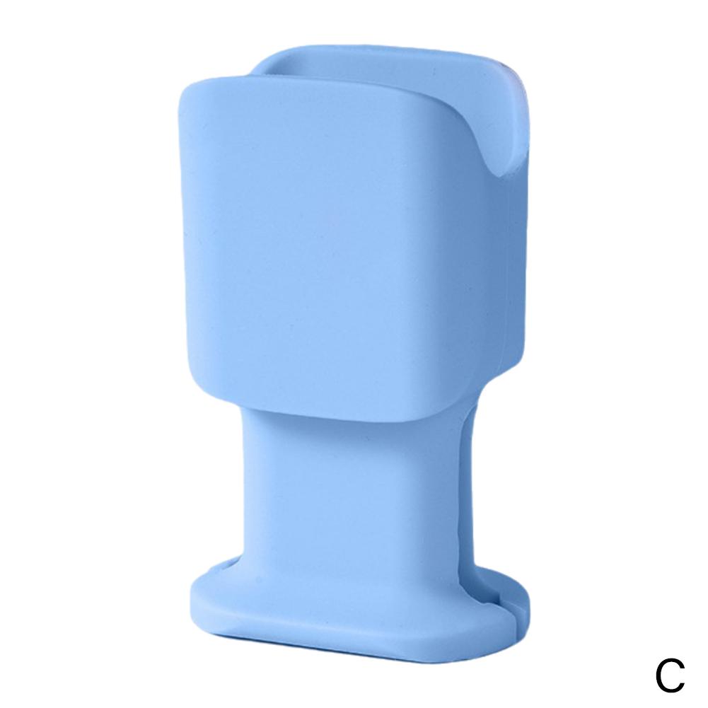1Pc 2 In 1 Silicone Charger Protector Stand For IPhone 25W Charger Portable Anti-Break Protection Case Convenient Cable Storage