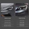 Светодиодные Дневные Ходовые Огни и Поворотники для Сборки Фары Seat Leon 13-19