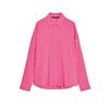 Spring New Women Clothes Sweet Style Stripe Vertical Comfort Long Sleeve Lapel Leisure Shirts 8676803