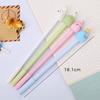 1 Piece Kawaii Gel Pen Korean Cartoon Creative Cute Fruit Head School Office Stationery