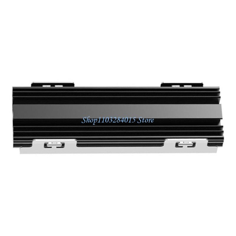 R6FF Universal Toolless M.2 NVMe Heatsink With Aluminum Construction and Silents Heat Dissipation