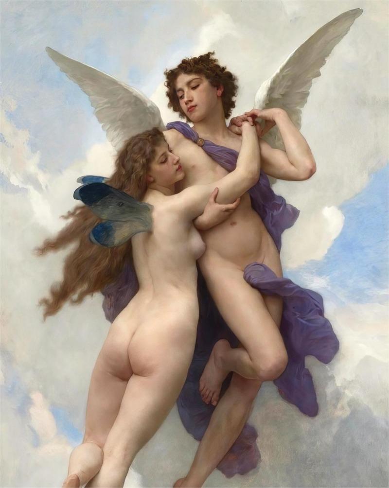 Художник Уильям Бугро Знаменитые Классические Портреты Винтажное Произведение Искусства Постер Холст Картины Настенное Искусство Картинки Домашний Декор