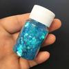 Синий Мелкий Глиттер для Resin Art Craft Supply Блестки Блестящие Пайетки Фестивальный Макияж Блестки Косметические Блестки для Глянцевой Формы Mak