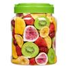 6 Kinds of fruits, Comprehensive fruit crisps, freeze-dried mixed fruits, dried fruits and vegetables, children's leisure snacks, canned 250g