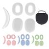 Hard Shell Headphone Case with Silicone Ear Cups Cover Ear Pad Case Cover Headband Cover EVA Headset