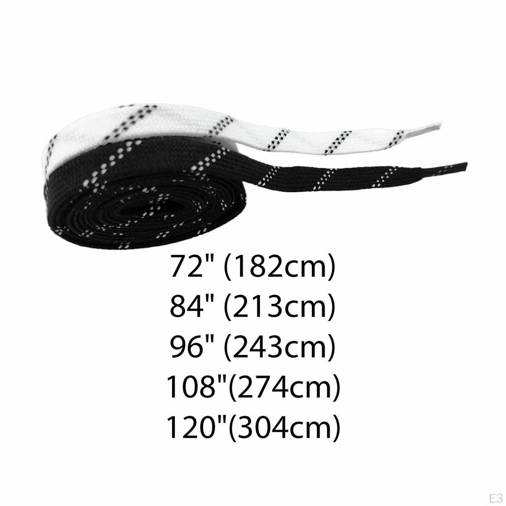 Hockey Skate Laces Boots Multipurpose Flat Figure