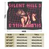 Теплое одеяло Девочки Мальчики Кемпинг Silent Hill Плед Рун Хизер Фланелевое Покрывало Для Спальни Забавное Покрытие для Дивана-Кровати