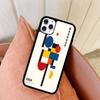 Абстрактный B-Баухаус Геометрический Арт Чехол для Телефона Для IPhone 17 16 15 14 13 Plus 12 11 Pro Max PC+TPU Чехлы Задняя Крышка