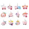 Adorable Zodiac Plush Keychain Featuring Cute Kirby Characters In Soft Pp Cotton