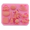 Halloween Cake Silicone Mold Home Kitchen Pumpkin Shape Decoration Baking Tool