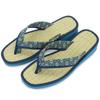 Setta Tatami Tatami Zori Sandals Calypso Tatami Sandals Indigo Dyed Hemp Leaf 52 M [Takeharu] Мужские Мужские