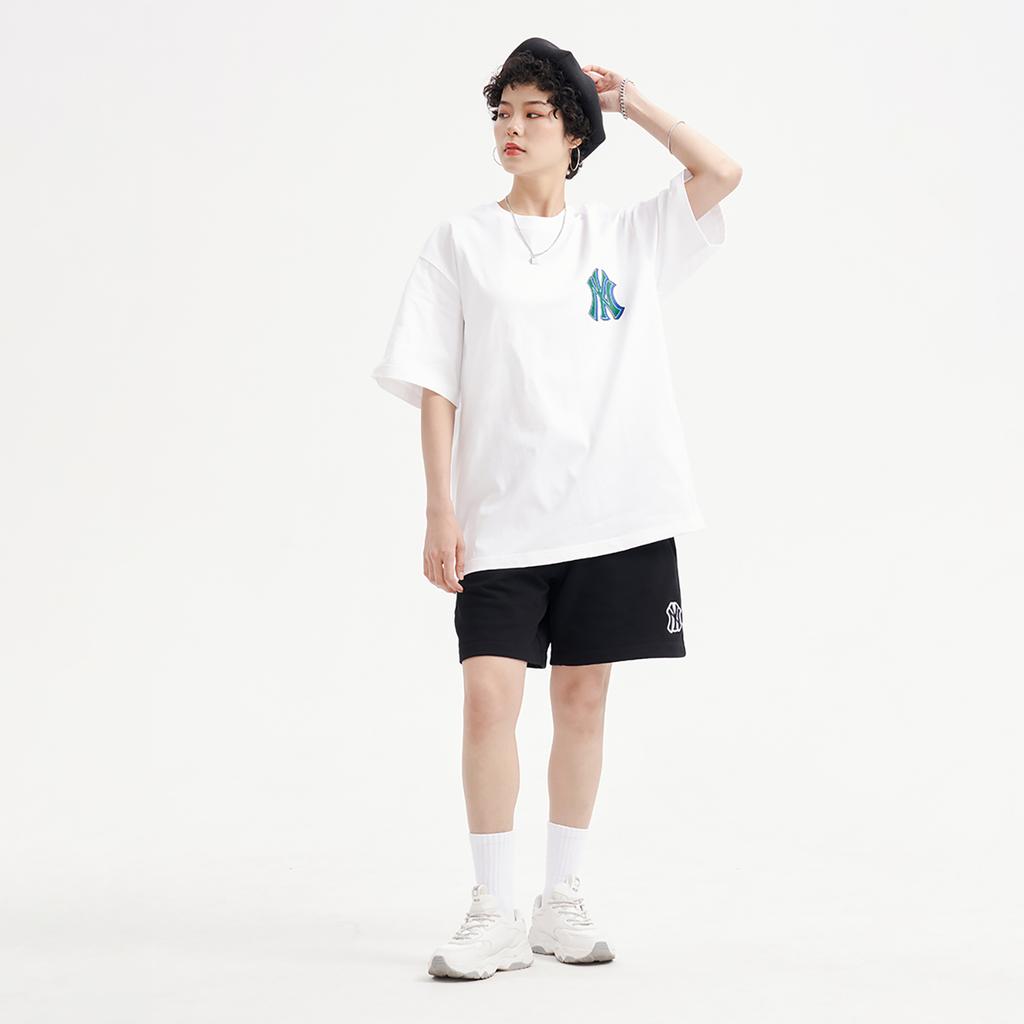 Новая футболка MLB New York Yankees Унисекс Белая 3ATSM3033-50WHS