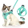 Escape-Proof Cat & Small Dog Harness Leash - Outdoor Walking Rope for Teddy & Bichon Frise