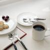LAGUIOLE Janneron Laguiole Marble Black Teaspoon & Teafork Set 8p