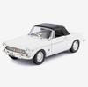 Atlas Scale Fiat 1500 Cabriolet 1963 White ATLAS FIAT 1500 CABRIOLET 1/43