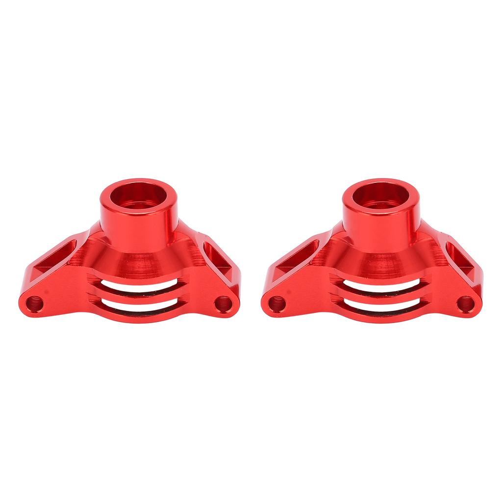 110 RC Rear Steering Cup Aluminum Alloy RC Steering Knuckles Hub for Tamiya TT02Red