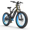 LANKELEISI RV700 1000 Вт 48V16AH ДВОЙНАЯ ПОДВЕСКА ГИДРАВЛИЧЕСКИЙ ТОРМОЗ 26*4,0 FAT BIKE СНЕЖНЫЙ ВЕЛОСИПЕД Электрический велосипед для мужчин