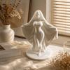 Luminous Goddess Figure 3D Printed Deity Sculpture Collectible Desktop Ornaments  Home Decor