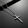 Cross Necklace Men and Women Simple Daily Design Sense Fashion Pendant Sweater Chain Accessories Personal Items