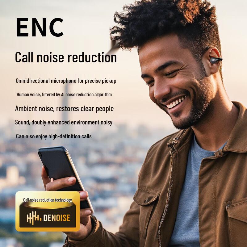 Lanshdun TS09A Open-Ear Clip Bluetooth Sports Earbuds