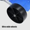 Garden Tool Cart Rolling Seat, Utility Stool with Flat Wheels, Foldable Lazy Seat Stool, Picking Rotary Storage Shelf, Adjustable Height