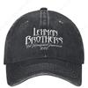 Повседневная бейсболка Lehman Brothers, летняя классическая кепка с буквенным принтом, солнцезащитная кепка для дальнобойщика, теннисные кепки для скейтбординга, хип-хопа, модные кепки