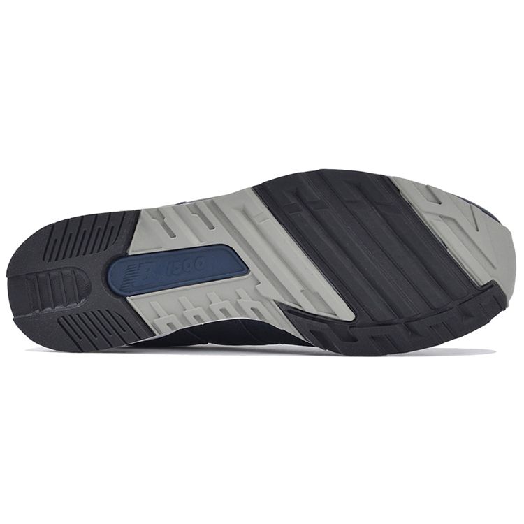 New Balance 1500 Темно-синие Кожаные Мужские Кроссовки Синие M1500NAV